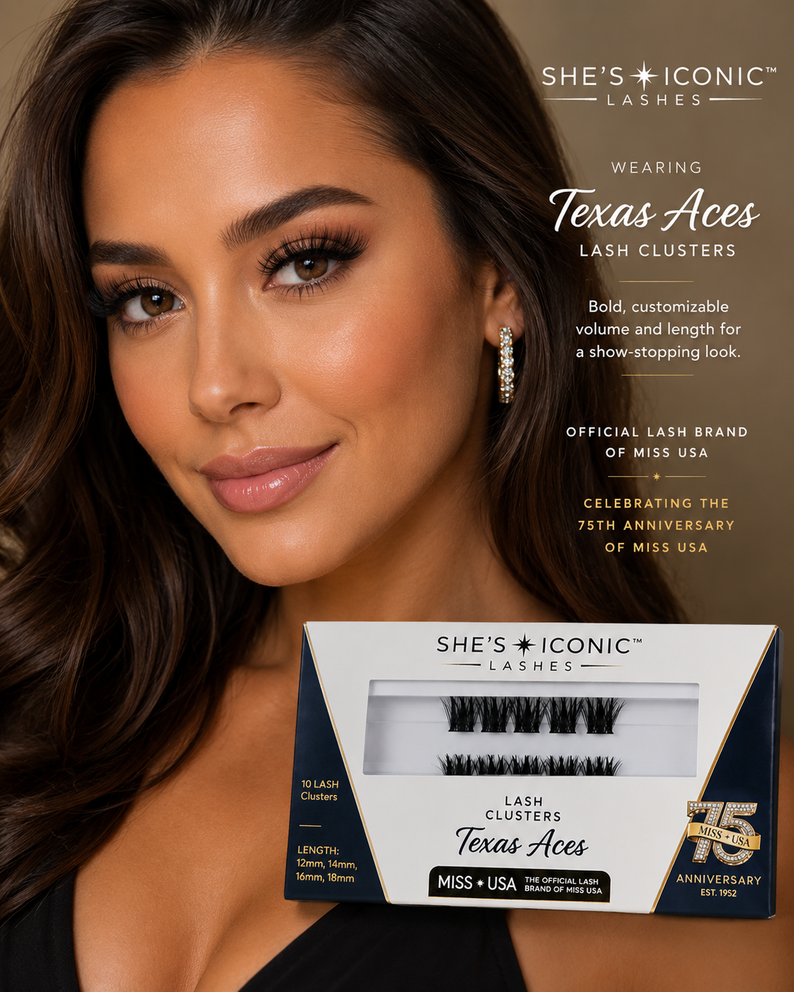 Lash Clusters: Texas Aces (12, 14, 16, and 18mm)