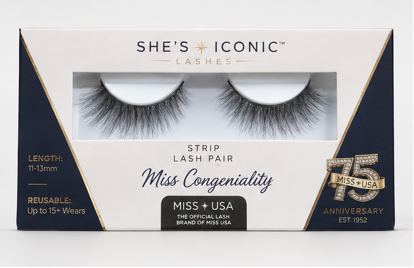 Strip Lash Pair: Miss Congeniality (11-13mm)