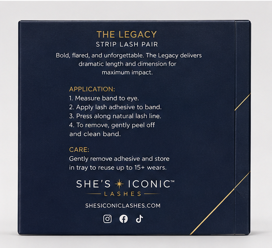 Strip Lash Pair: The Legacy (13-15mm)